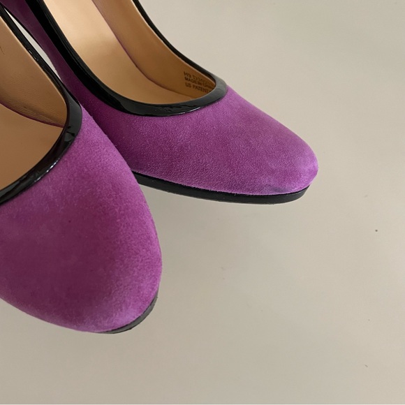 Cole Haan | Purple Suede Pumps - women’s 6.5 - Picture 4 of 9